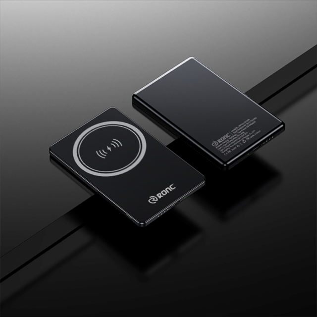 15W Ultra-Thin Magnetic Wireless Fast Charging Power Bank with 22.5W Super Fast Charging，5,000mAh/10,000mAh RC-WP034