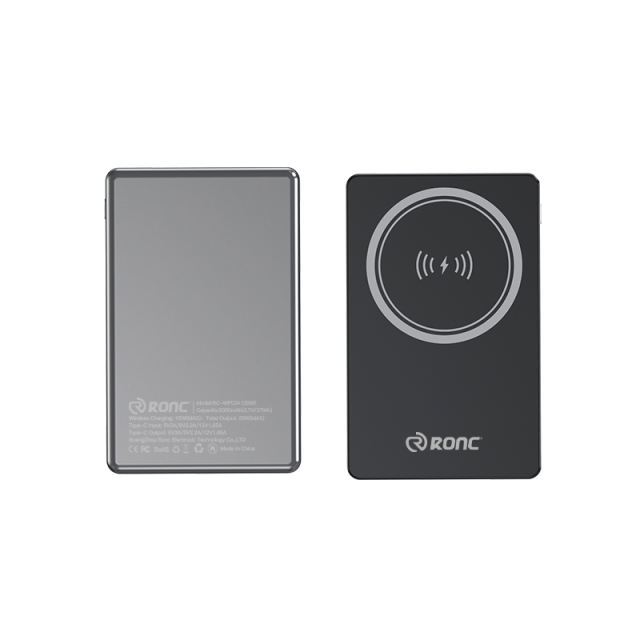 15W Ultra-Thin Magnetic Wireless Fast Charging Power Bank with 22.5W Super Fast Charging，5,000mAh/10,000mAh RC-WP034