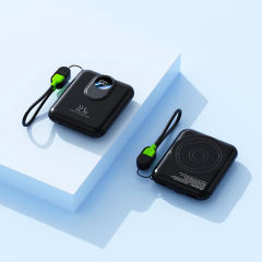 15W Mini Magnetic Wireless Power Bank with Built-in C to L Cable，22.5W Super Fast Charging & PD 20W Two-Way Fast Charging，Available in 5,000mAh / 10,000mAh RC-WP035