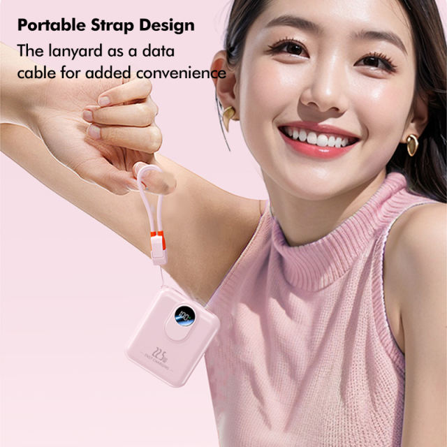 15W Ultra-Thin Magnetic Wireless Fast Charging Power Bank with 22.5W Super Fast Charging，5,000mAh/10,000mAh RC-WP035