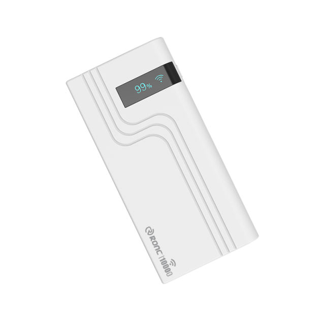 10,000mAh 4G LTE Pocket WiFi Power Bank with Built-in Cables, Portable Hotspot, Fast Charging, SIM Slot, Travel Router, OEM/ODM Available RC-MP80