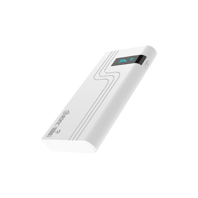 10,000mAh 4G LTE Pocket WiFi Power Bank with Built-in Cables, Portable Hotspot, Fast Charging, SIM Slot, Travel Router, OEM/ODM Available RC-MP80