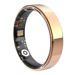 Smart Health Ring with Heart Rate, Blood Pressure, and SpO2 Monitoring | Waterproof Fitness Ring for Android & iOS RC-SR001