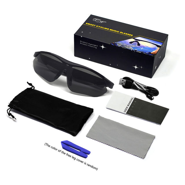 AI Smart Cycling Glasses – Bluetooth 5.4, Real-Time Translation, Remote Camera, Voice Assistant, UV400 Outdoor Sunglasses RC-SG003