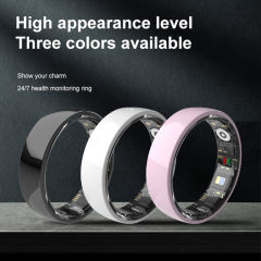 Smart Health Monitoring Ring – Heart Rate, Blood Oxygen & Blood Pressure Tracker, IP68 Waterproof, Bluetooth 5.0, Multi-Language Support RC-SR002