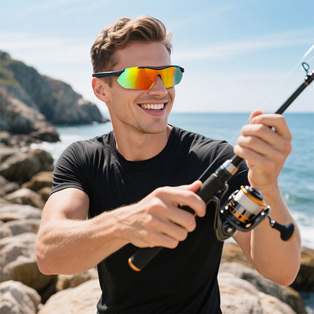 AI Smart Cycling Glasses – Bluetooth 5.4, Real-Time Translation, Remote Camera, Voice Assistant, UV400 Outdoor Sunglasses RC-SG003