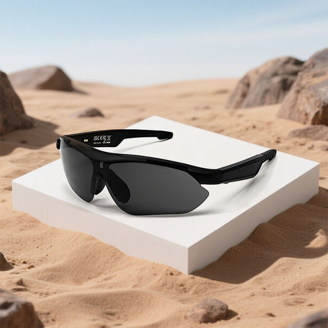 AI Smart Cycling Glasses – Bluetooth 5.4, Real-Time Translation, Remote Camera, Voice Assistant, UV400 Outdoor Sunglasses RC-SG003