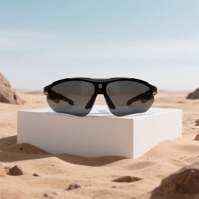 AI Smart Cycling Glasses – Bluetooth 5.4, Real-Time Translation, Remote Camera, Voice Assistant, UV400 Outdoor Sunglasses RC-SG003