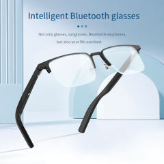Smart Audio Glasses with Bluetooth, Noise Cancelling, Magnetic Lenses & AI Voice Assistant – Ideal for Translation, Music & Hands-Free Photos RC-SG004