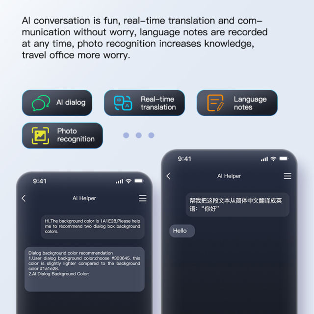 Smart AI Camera Glasses with Translation, Bluetooth Calling & Photo Recording – Auto Dimming Lens, HD Camera, Long Battery Life  RC-SG005