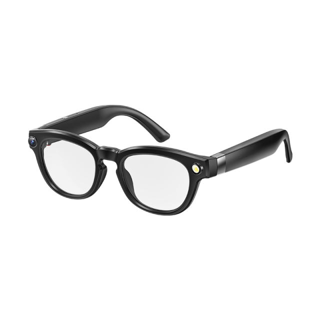 AI Smart Glasses with 4K Camera, Real-Time Translator, Bluetooth 5.3, Auto Dimming Lenses, Music &amp; Calls, 32GB Storage  RC-SG006