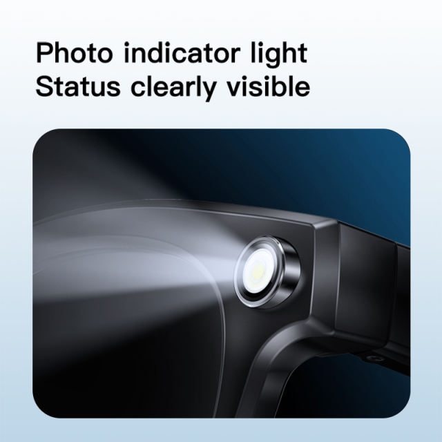 AI Smart Glasses with 4K Camera, Real-Time Translator, Bluetooth 5.3, Auto Dimming Lenses, Music &amp; Calls, 32GB Storage  RC-SG006