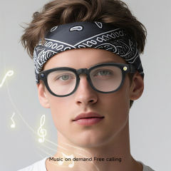 AI Smart Glasses with 4K Camera, Real-Time Translator, Bluetooth 5.3, Auto Dimming Lenses, Music &amp; Calls, 32GB Storage  RC-SG006