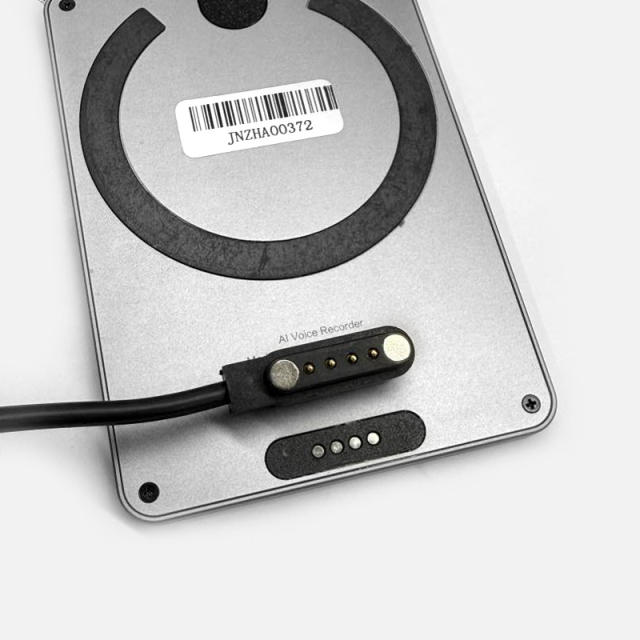 AI Smart Voice Recorder with Transcription &amp; Summary | 64GB, Bluetooth, 40H Recording, MagSafe, 80+ Languages RC-SA001