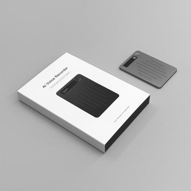 AI Smart Voice Recorder with Transcription &amp; Summary | 64GB, Bluetooth, 40H Recording, MagSafe, 80+ Languages RC-SA001