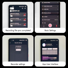 AI Smart Voice Recorder with Transcription &amp; Summary | 64GB, Bluetooth, 40H Recording, MagSafe, 80+ Languages RC-SA001