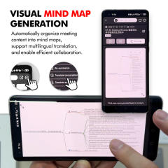 AI Smart Voice Recorder with Transcription &amp; Summary | 64GB, Bluetooth, 40H Recording, MagSafe, 80+ Languages RC-SA001