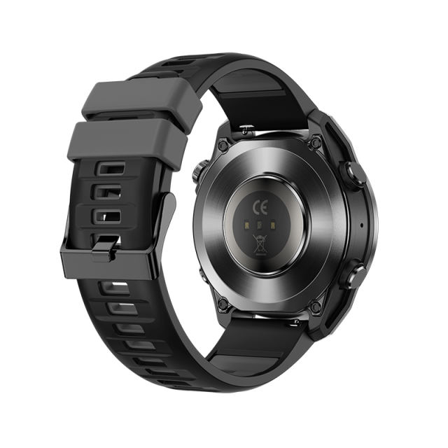 AI Smart watch with AMOLED Display, GPS, ChatGPT, Bluetooth 5.4, Waterproof 3ATM, Fitness & Health Tracker RC-SW001