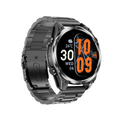 AI Smart watch with AMOLED Display, GPS, ChatGPT, Bluetooth 5.4, Waterproof 3ATM, Fitness & Health Tracker RC-SW001
