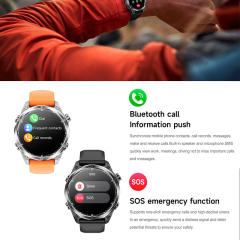 AI Smart watch with AMOLED Display, GPS, ChatGPT, Bluetooth 5.4, Waterproof 3ATM, Fitness & Health Tracker RC-SW001