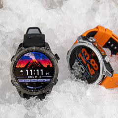 AI Smart watch with AMOLED Display, GPS, ChatGPT, Bluetooth 5.4, Waterproof 3ATM, Fitness & Health Tracker RC-SW001