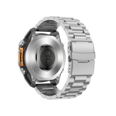 AI Smart watch with AMOLED Display, GPS, ChatGPT, Bluetooth 5.4, Waterproof 3ATM, Fitness & Health Tracker RC-SW001