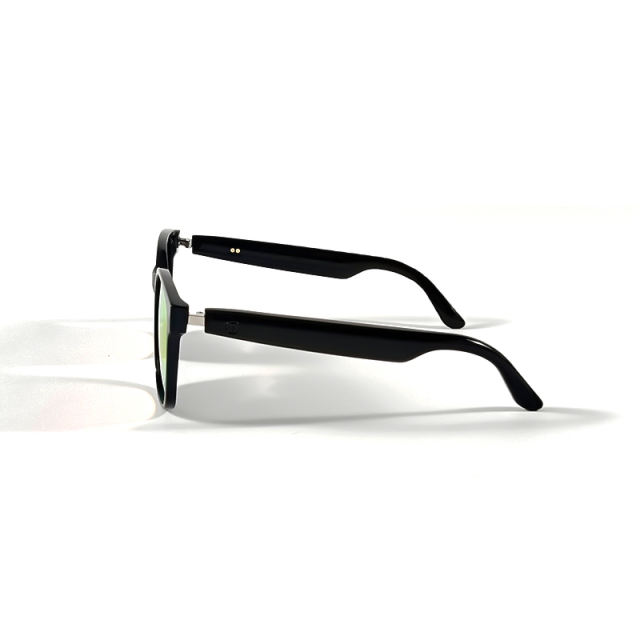AI Smart Bluetooth Audio Glasses with AI Voice Control, Polarized UV400 Lenses, HD Calls, Music Playback, Touch Control & Magnetic Charging，RC-SG010