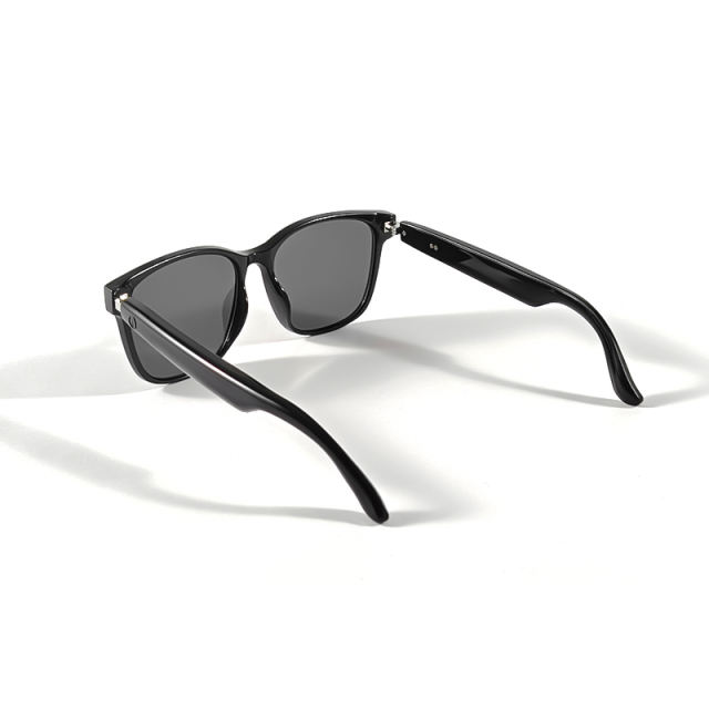 AI Smart Bluetooth Audio Glasses with AI Voice Control, Polarized UV400 Lenses, HD Calls, Music Playback, Touch Control & Magnetic Charging，RC-SG010