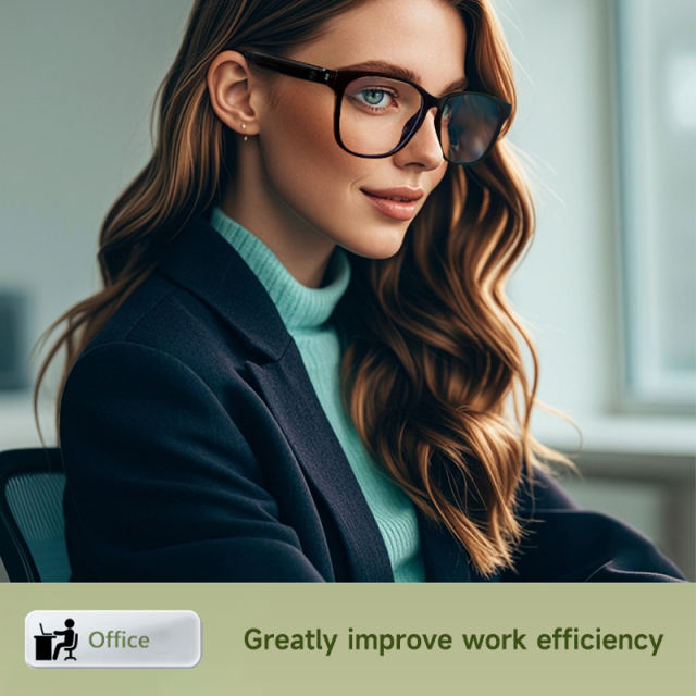 AI Smart Bluetooth Audio Glasses with AI Voice Control, Polarized UV400 Lenses, HD Calls, Music Playback, Touch Control & Magnetic Charging，RC-SG010