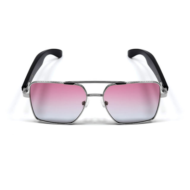 Smart AI Translator Bluetooth Sunglasses with Music Playback, Hands-Free Calling, UV400 Protection, Touch Control & Magnetic Charging, RC-SG008