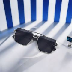 Smart AI Translator Bluetooth Sunglasses with Music Playback, Hands-Free Calling, UV400 Protection, Touch Control & Magnetic ChargingRC-SG008