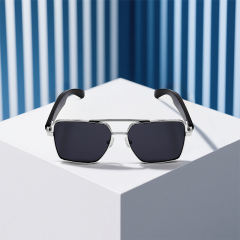 Smart AI Translator Bluetooth Sunglasses with Music Playback, Hands-Free Calling, UV400 Protection, Touch Control & Magnetic ChargingRC-SG008