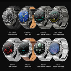 AI Smartwatch with TWS Earbuds, 1.43" AMOLED Display, Bluetooth 5.3, Heart Rate & Sleep Monitoring, NFC, IP67 Waterproof, Multi-Language Fitness Watch RC-SW010