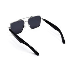 Smart AI Translator Bluetooth Sunglasses with Music Playback, Hands-Free Calling, UV400 Protection, Touch Control & Magnetic Charging, RC-SG008