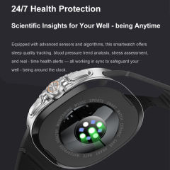 FitCloudPro Smartwatch with AI Assistant, Bluetooth Call, NFC Payment, 1.43" AMOLED HD Display, Fitness &amp; Health Tracker, IP68 Waterproof, Wireless Charging，RC-SW006