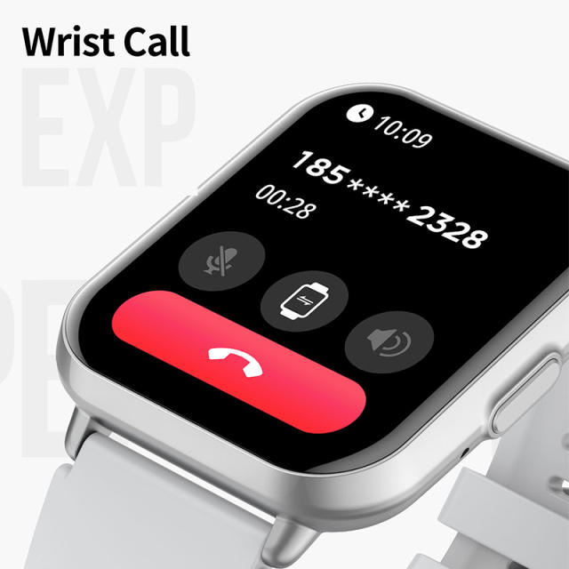 Smart Watch with Bluetooth Call, 1.83" HD Screen, 100+ Sports Modes, IP67 Waterproof, 7-Day Battery， RC-SW003