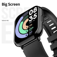 Smart Watch with Bluetooth Call, 1.83" HD Screen, 100+ Sports Modes, IP67 Waterproof, 7-Day Battery， RC-SW003