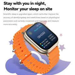 3-in-1 Smartwatch with TWS Earbuds &amp; MP3 Player, 1.96" HD Screen, Bluetooth 5.3, Heart Rate &amp; Sleep Monitor, Fitness Tracker, IP67 Waterproof, RC-SW008