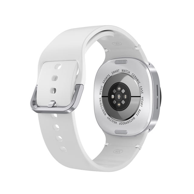 HD8 Mini AI Smartwatch with Bluetooth Calling, 1.29'' IPS Display, Fitness & Health Tracking, Wireless Charging, NFC, GPS Navigation, ChatGPT Voice Assistant, IP68 Waterproof，RC-SW007