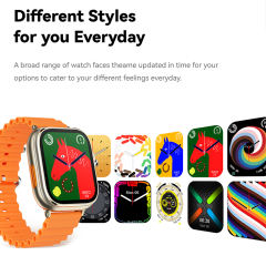 3-in-1 Smartwatch with TWS Earbuds &amp; MP3 Player, 1.96" HD Screen, Bluetooth 5.3, Heart Rate &amp; Sleep Monitor, Fitness Tracker, IP67 Waterproof, RC-SW008