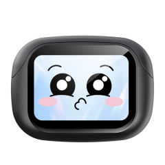 PLUS Smart AI Translation Wireless Earbuds with Color Touch Screen | ENC+ANC Noise Cancelling | Bluetooth 5.4 Headphones for Music &amp; Calls RC-AE08