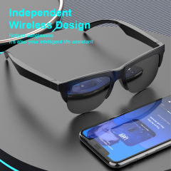 Smart AI Bluetooth Glasses – Real-Time Voice & Video Translation, Music & Call Function, Face-to-Face and Photo Translator, 7H Playtime, RC-SG012