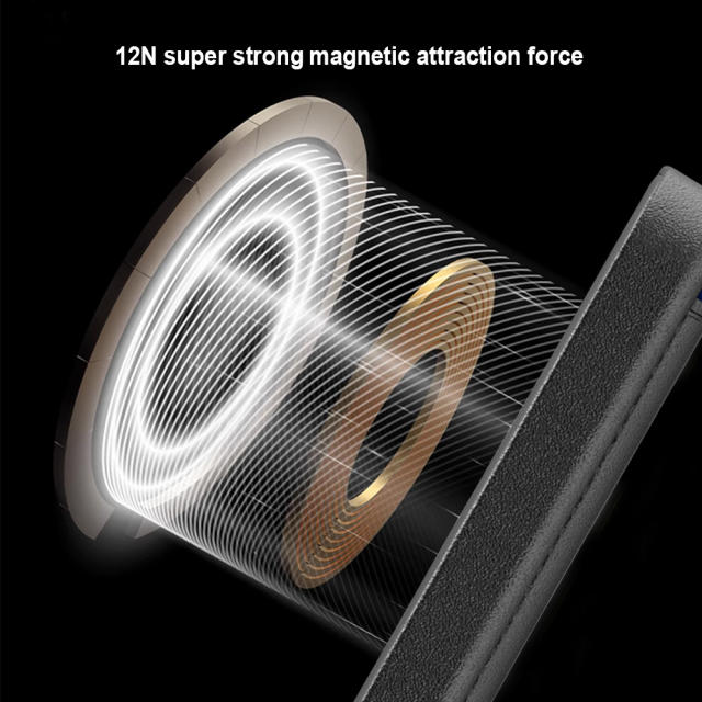 Maesafe 5-in-1 Magnetic Card Wallet &amp; 5000mAh Power Bank - 15W Fast Wireless Charging, Slim &amp; Portable，RC-WP039