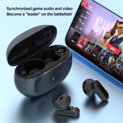 Smart AI Translation Wireless Earbuds | Dual-Mic ENC Noise Cancellation | HiFi Bass Composite Driver | Bluetooth 5.4 Low-Latency Gaming Earphones | 120-Day Standby | APP Smart Control RC-AE09