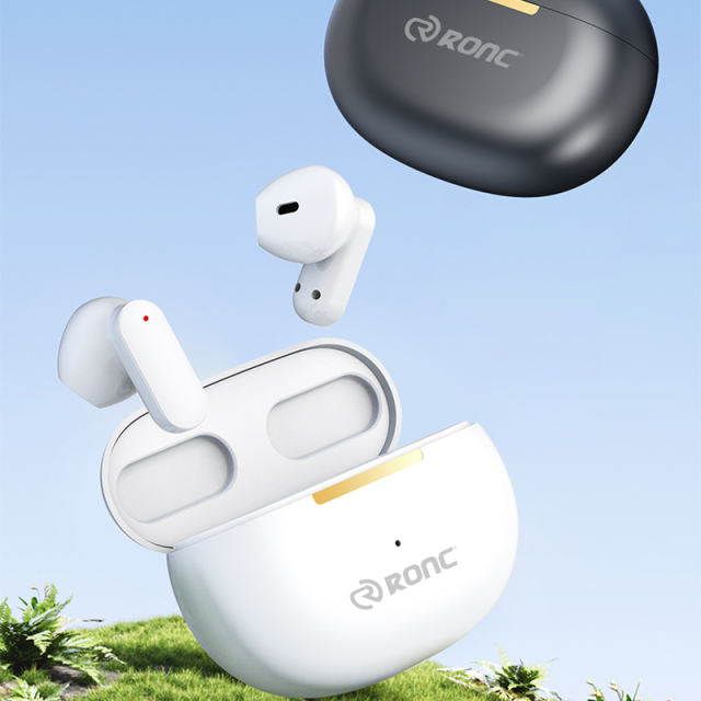 Smart AI Translation Wireless Earbuds | Dual-Mic ENC Noise Cancellation | HiFi Bass Composite Driver | Bluetooth 5.4 Low-Latency Gaming Earphones | 120-Day Standby | APP Smart Control RC-AE09