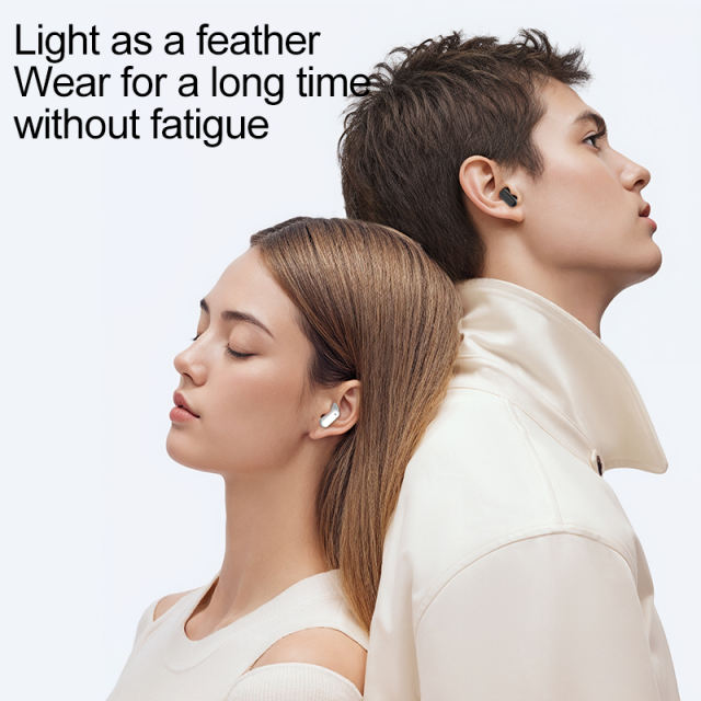 Newly Upgraded AI Translation Wireless Earbuds | TWS 5.4 Headphones | 120-Day Standby | ENC Clear Calls | 13mm Big Speaker | Lightweight Open-Fit Comfort， RC-AE10