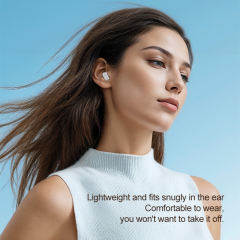 Newly Upgraded AI Translation Wireless Earbuds | TWS 5.4 Headphones | 120-Day Standby | ENC Clear Calls | 13mm Big Speaker | Lightweight Open-Fit Comfort， RC-AE10