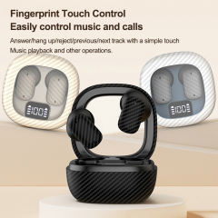 AI Translation Wireless Earbuds 5.4 Bluetooth | 13mm Bass Boost Driver | ENC Clear Call | Low-Latency Gaming Earphones | 180-Day Standby | Smart Voice Link APP， RC-AE11