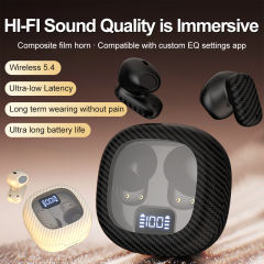 AI Translation Wireless Earbuds 5.4 Bluetooth | 13mm Bass Boost Driver | ENC Clear Call | Low-Latency Gaming Earphones | 180-Day Standby | Smart Voice Link APP， RC-AE11