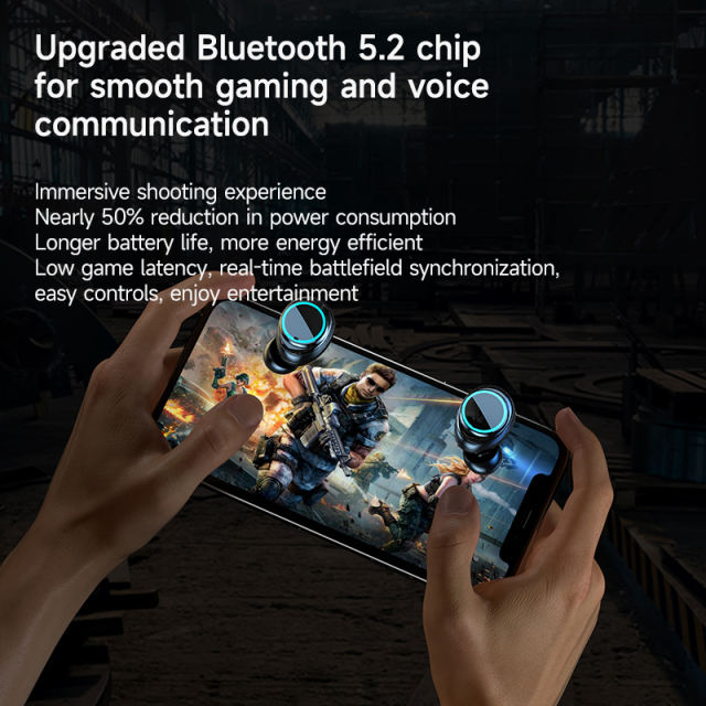 New Hard-Shell Sci-Fi Mecha AI Smart Earbuds | 180H Battery | Bluetooth 5.4 | IPX7 Waterproof | Magnetic Case | 360° Panoramic Sound | APP Smart Link | CVC8.0 Noise Reduction  RC-AE12